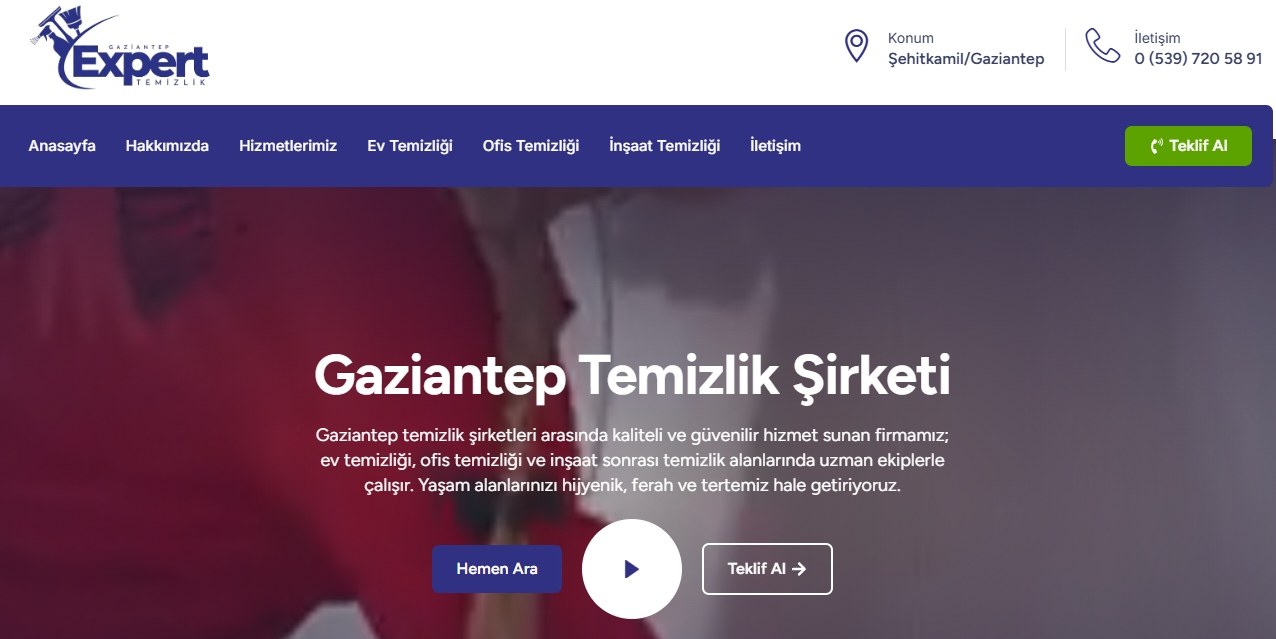 Gaziantep Temizlik Şirketi