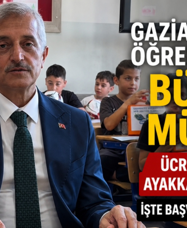 Gaziantep'te Öğrencilere Büyük Müjde!