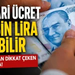 Asgari Ücret 42 Bin Lira Olabilir Açıklaması