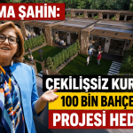 Fatma Şahin_ Çekilişsiz Kurasız 100 Bin Bahçeli Ev Projesi Hedefi!