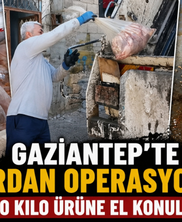 Gaziantep'te Şırdan Operasyonu! 150 Kilo Ürüne El Konuldu!
