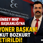 Şahinbey MHP İlçe Başkanlığı'na Vizyoner Başkan! Aykut Bozkurt Getirildi!