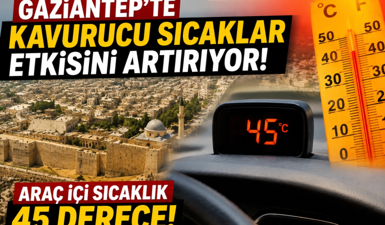 gaziantep hava sıcaklığı