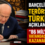 Bahçeli'den Terörsüz Türkiye Açıklaması! _86 MİLYON VATANDAŞIMIZ KAZANACAK_