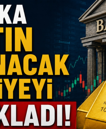 Banka Altın Alınacak Seviyeyi Açıkladı! Fırsat Olabilir!