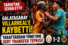 Galatasaray Hazırlık Maçında Villarreal’e Kaybetti! Taraftardan Yönetime Sert Transfer Tepkisi