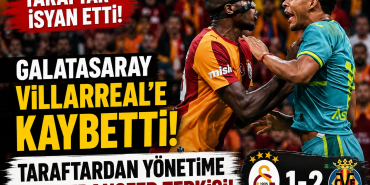 Galatasaray Hazırlık Maçında Villarreal’e Kaybetti! Taraftardan Yönetime Sert Transfer Tepkisi