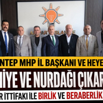 Gaziantep MHP İl Başkanı ve Heyetinden İslahiye ve Nurdağı Çıkarması!