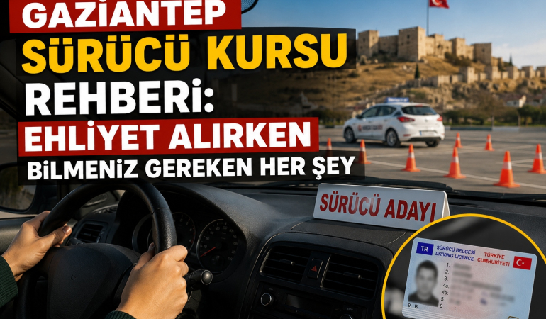 Gaziantep Sürücü Kursu Rehberi