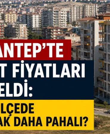 Gaziantep'te Konut Fiyatları Yükseldi_ Hangi İlçede Ev Almak Daha Pahalı_