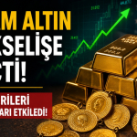 Gram Altın Yükselişe Geçti! ABD Verileri Piyasaları Etkiledi!