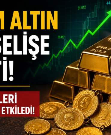 Gram Altın Yükselişe Geçti! ABD Verileri Piyasaları Etkiledi!