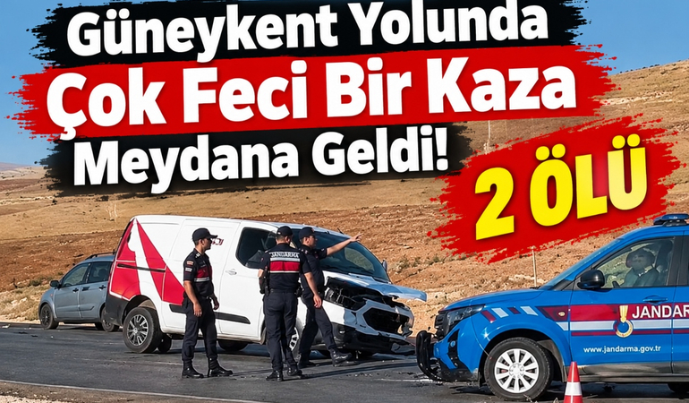 Güneykent Yolunda Çok Feci Bir Kaza Meydana Geldi! 2 Ölü