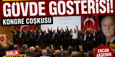 Kilis'te MHP'den Gövde Gösterisi! Kongre Coşkusu