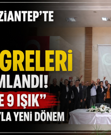 MHP Gaziantep'te İlçe Kongreleri Tamamlandı! _9 İlçe 9 Işık_ Sloganıyla Yeni Dönem
