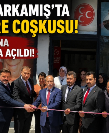 MHP Karkamış'ta Kongre Coşkusu! Yeni Bina Dualarla Açıldı!