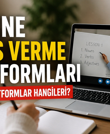 Online Ders Verme Platformları para kazan