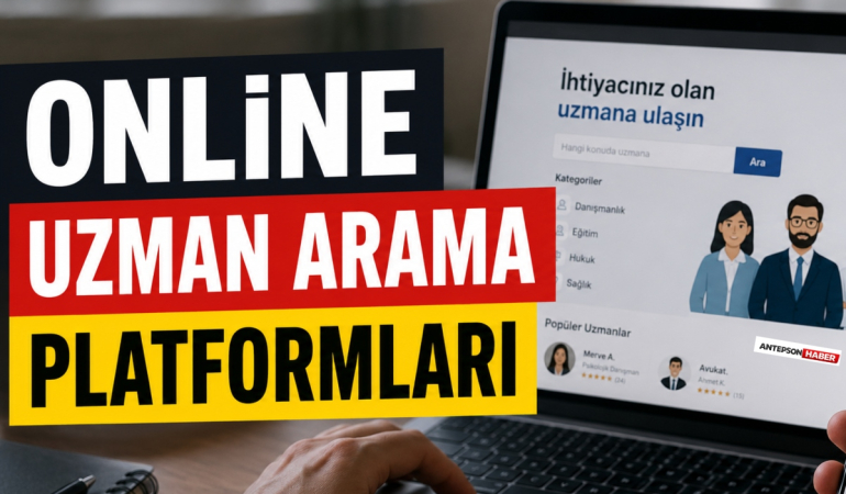 Online Uzman Arama Platformları