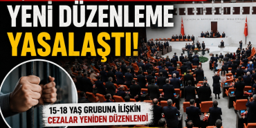 Suça Sürüklenen Çocuklarla İlgili Yeni Düzenleme Yasalaştı!