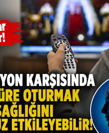 Televizyon Karşısında Uzun Süre Oturmak Beyin Sağlığını Olumsuz Etkileyebilir