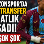 Trabzonspor'da Yeni Transfer Sakatlık Yaşadı!