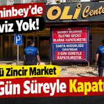 Şahinbey'de Taviz Yok! 3 Gün Süreyle Kapatıldı!