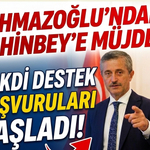 Tahmazoğlu Duyurdu! Nakdi Ödeme Destek Başvuruları Başladı!