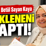 Fatma Betül Sayan Kaya Bekleneni Yaptı!