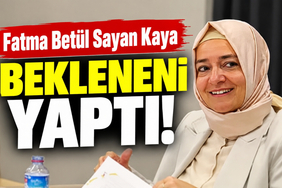 Fatma Betül Sayan Kaya Bekleneni Yaptı!