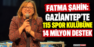 Fatma Şahin’den 14 Milyon Destek