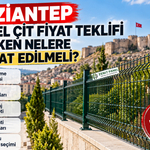 Gaziantep Panel Çit Fiyat Teklifi Alırken Nelere Dikkat Edilmeli