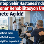 Gaziantep Şehir Hastanesi'nde Pulmoner Rehabilitasyon Ünitesi Açıldı!