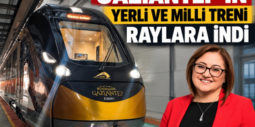 Gaziantep'te Milli ve Yerli Trenler Raylara İndi! GAZİRAY'da Yeni Dönem Başlıyor