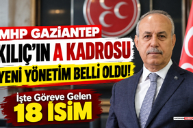 MHP Gaziantep Yeni Yönetim Duyurusu