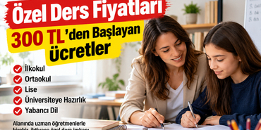Özel Ders Fiyatları ne kadar