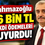 Tahmazoğlu 66 Bin TL Nakdi Ödemeleri Duyurdu!