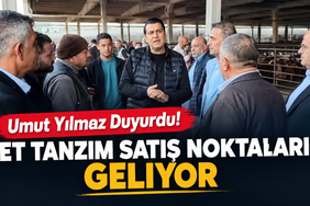 Umut Yılmaz Duyurdu! Et Tanzim Satış Noktaları Geliyor