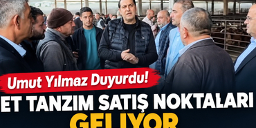 Umut Yılmaz Duyurdu! Et Tanzim Satış Noktaları Geliyor