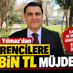 Umut Yılmaz'dan Öğrencilere 8 Bin TL Müjdesi!